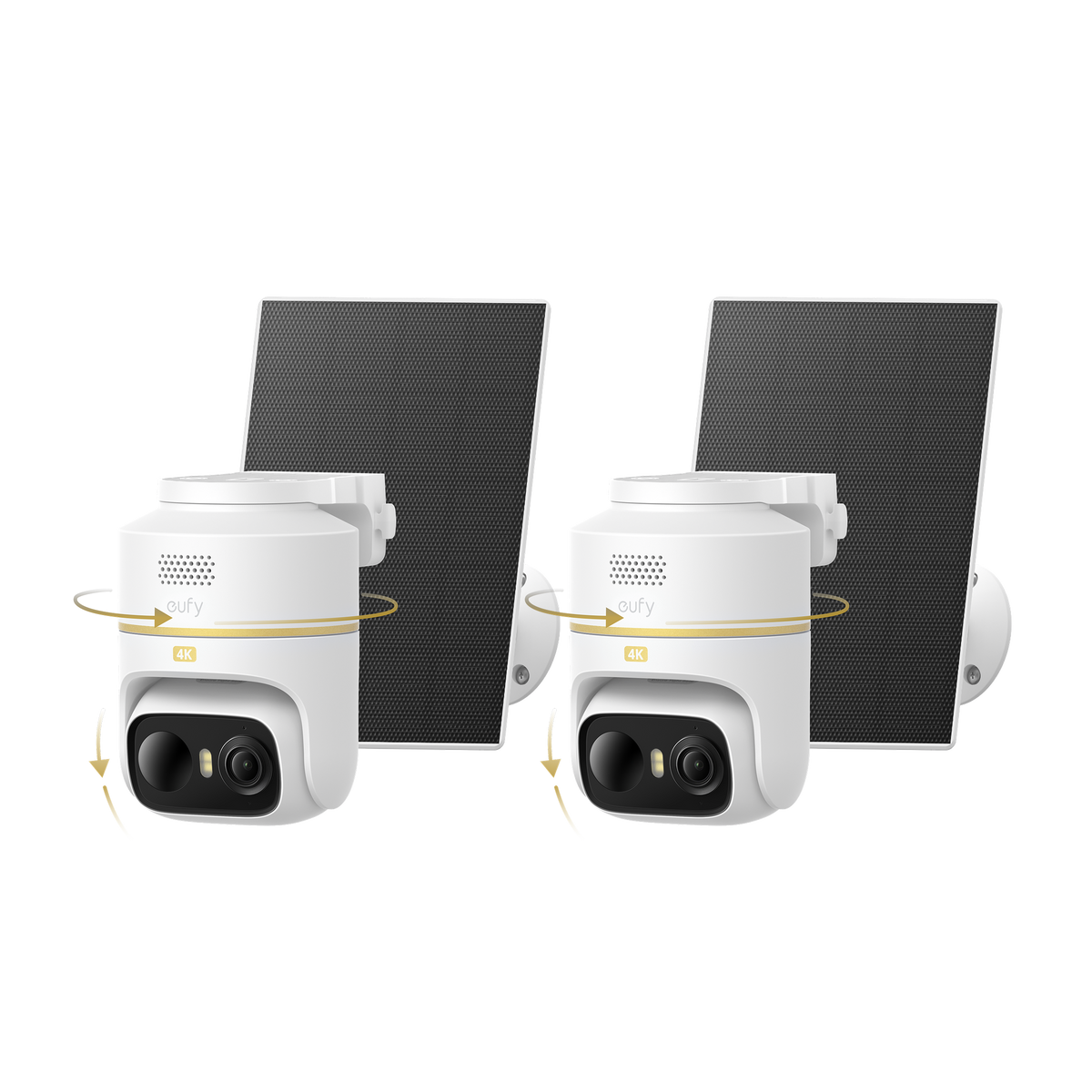Anker eufyCam C37 4K Edition kabellose Solar-Outdoor-Kamera, 2er-Pack
