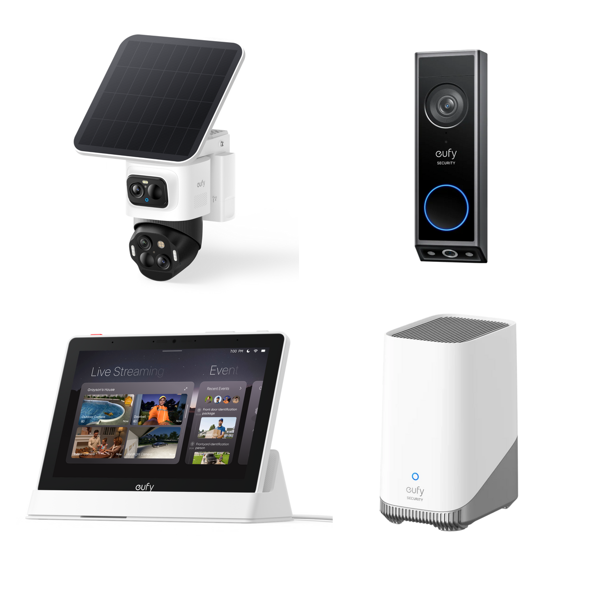 eufyCam S4-Cam Kit mit Smart Display E10