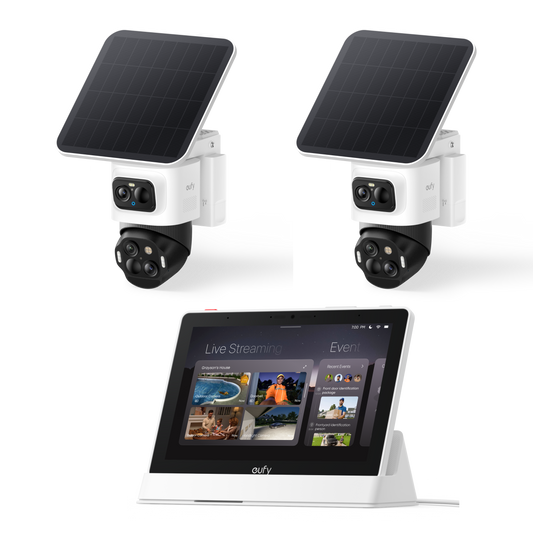 eufyCam S4  (2er-Pack) mit Smart Display E10