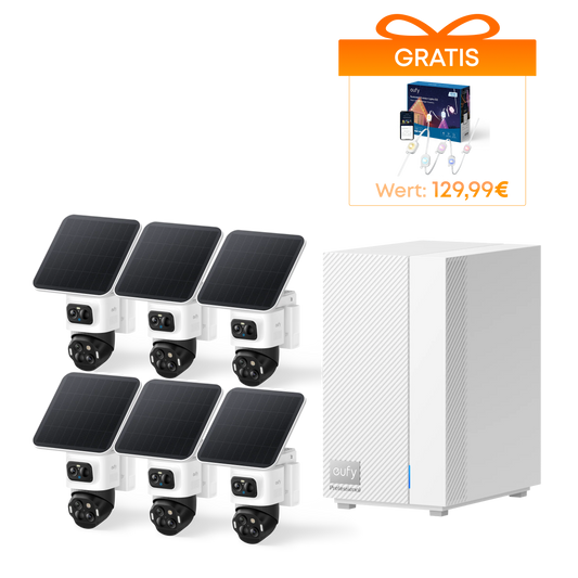 Anker eufy HomeBase™ Professional S1 und eufyCam S4 6er-Pack
