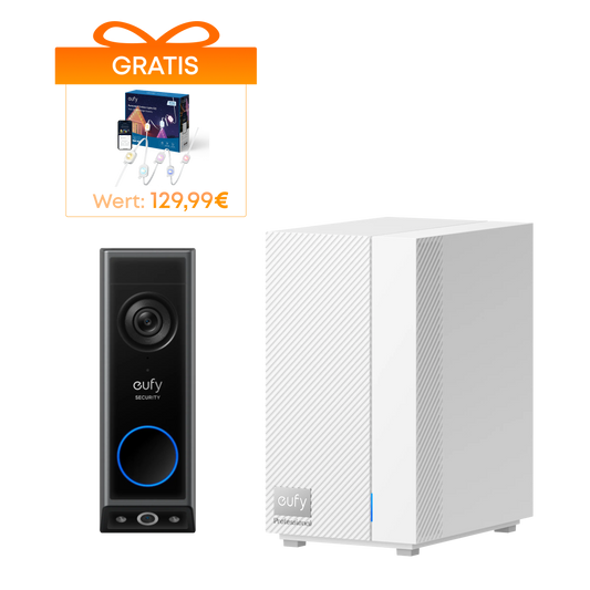 Anker eufy HomeBase™ Professional S1, und Türklingel Kamera E340