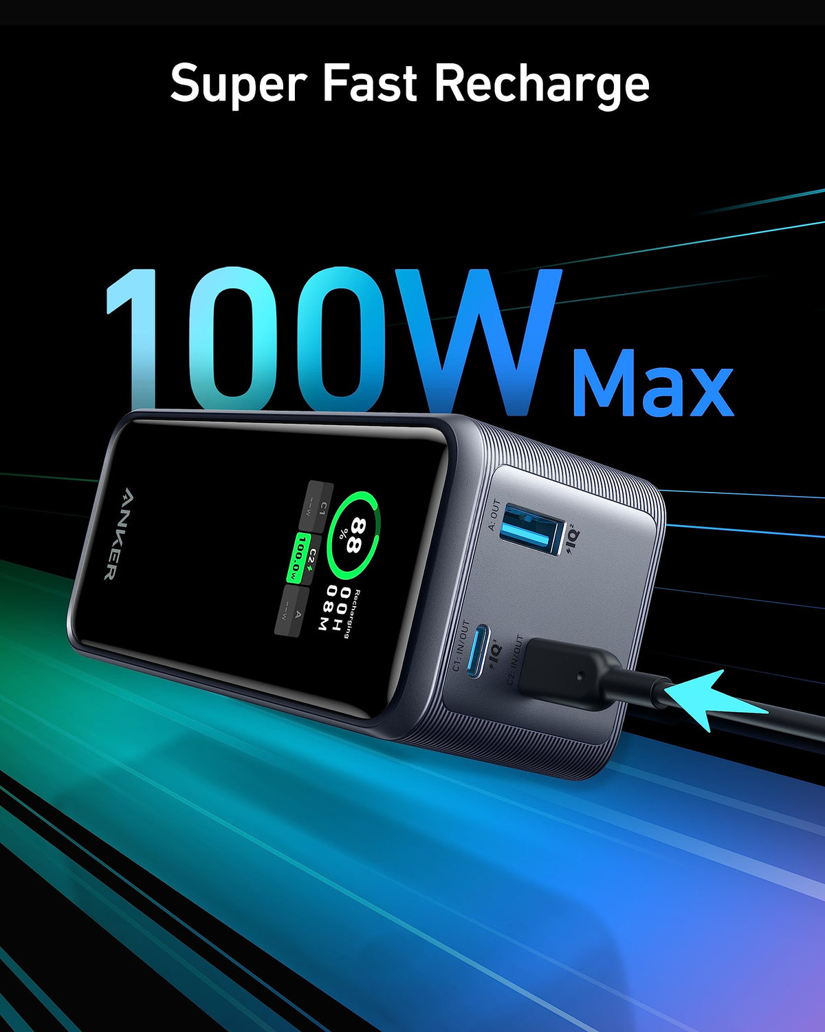 Anker Prime 20000mAh Powerbank (200W)