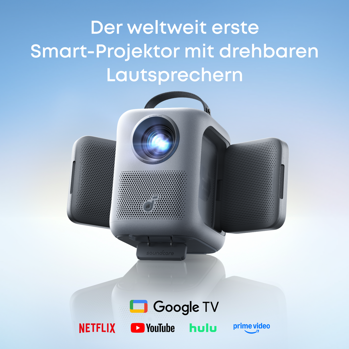 .Nebula P1i | Der erste Smart-Projektor mit drehbaren Lautsprechern