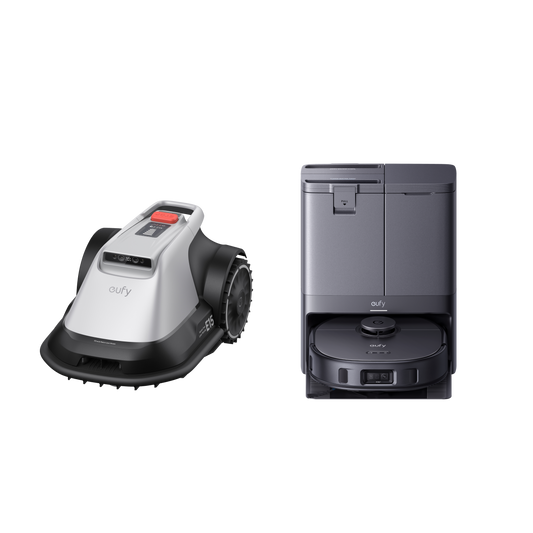 Anker eufy Mähroboter E15 und Anker eufy X10 Pro Omni