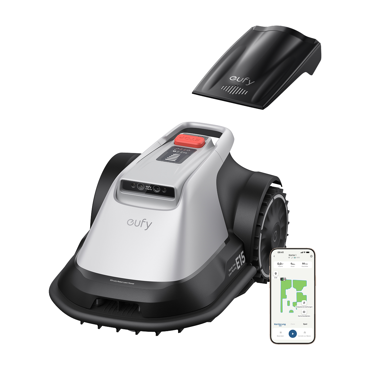 Anker eufy Mähroboter E15+Anker eufy Saugroboter Omni X10 Pro