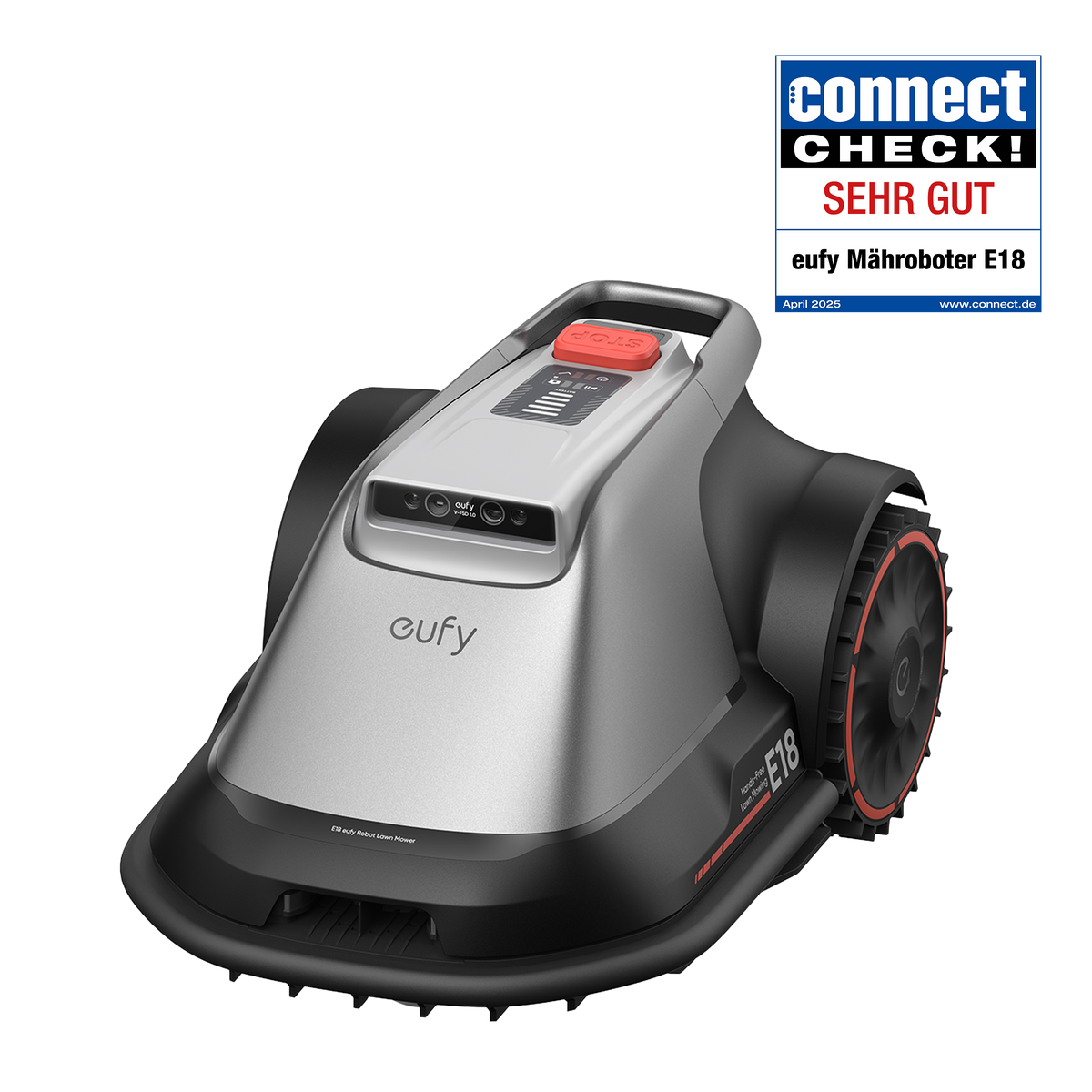 Anker eufy Mähroboter E18+Anker eufy Saugroboter Omni X10 Pro (Weiß)