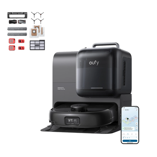 Anker eufy Saug- und Wischroboter Omni E28 mit All-in-One-Wartungspaket