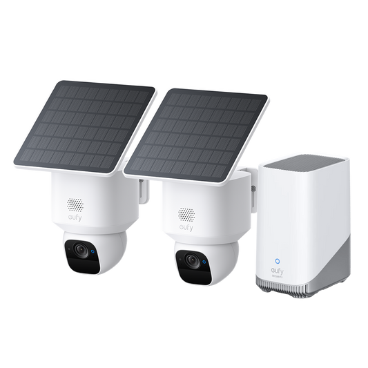 eufyCam Solo E30 2-Kamera-Set und eufy HomeBase™ S380