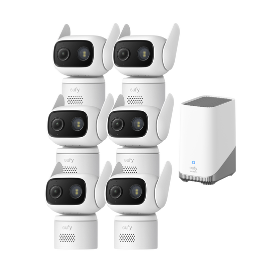 Anker eufy Überwachungskamera C31 (6er-Pack) mit HomeBase™ 3