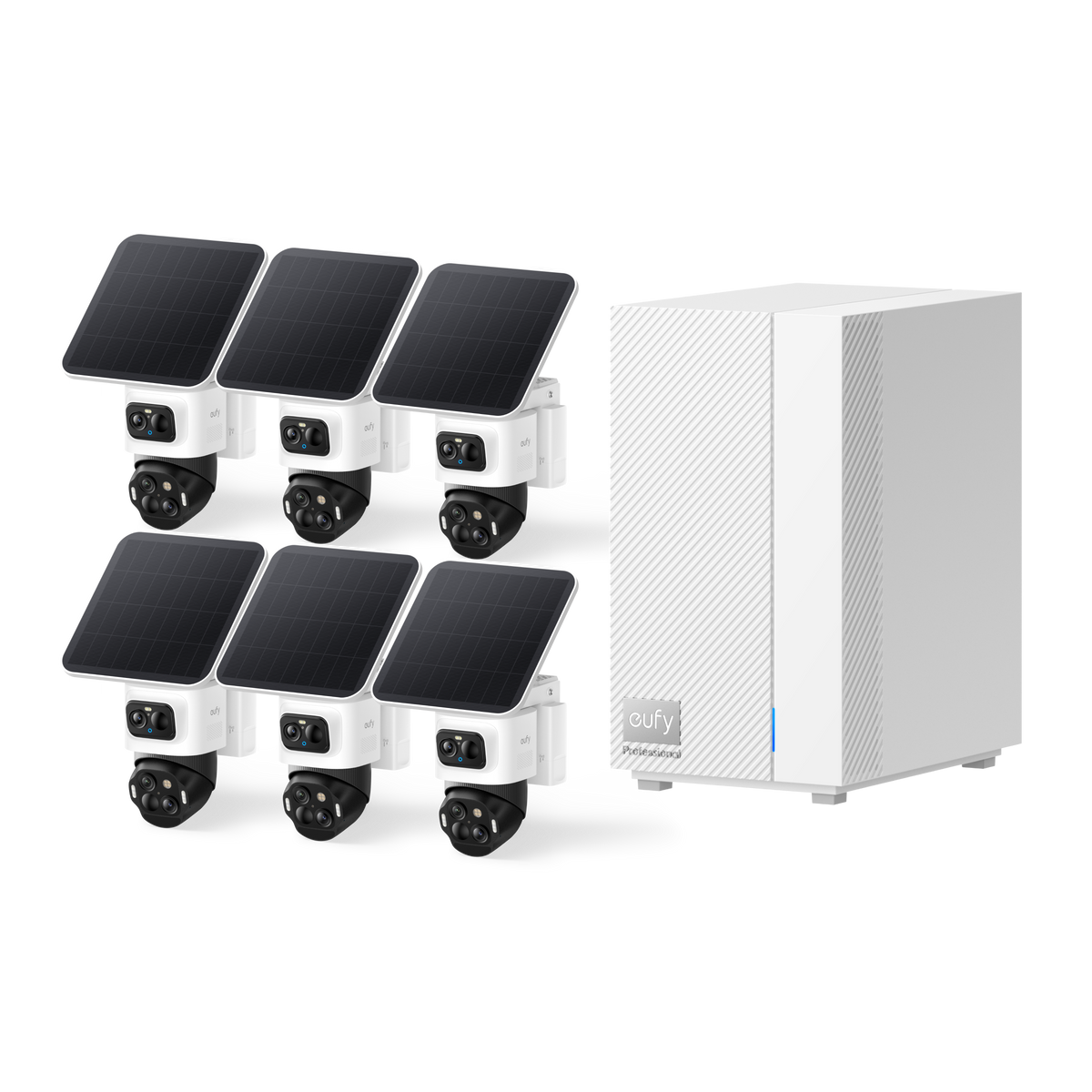 Anker eufy HomeBase™ Professional S1 und eufyCam S4 6er-Pack