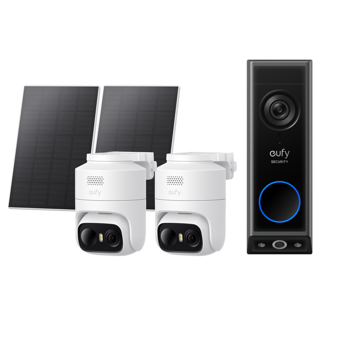 eufyCam C37 2er-Pack, und Türklingel Kamera E340