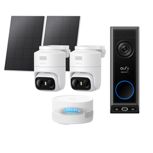 eufyCam C37 2-Kamera-Set, und Türklingel Kamera E340