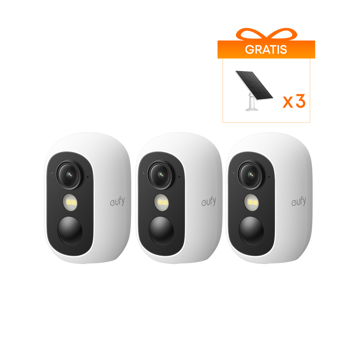 Anker eufy Security eufyCam C35 – Kabellose 3er Pack