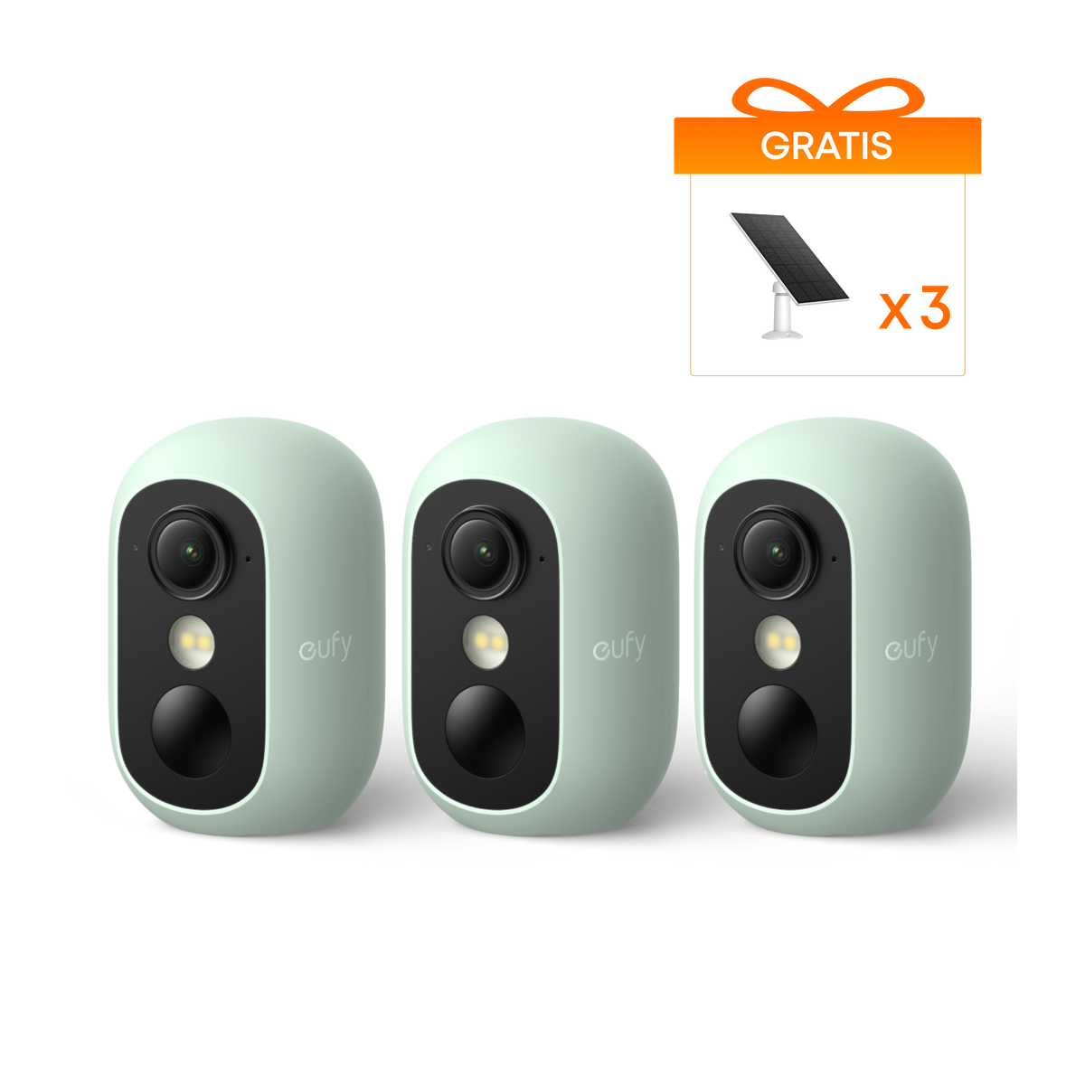 Anker eufy Security eufyCam C35 – Kabellose 3er Pack