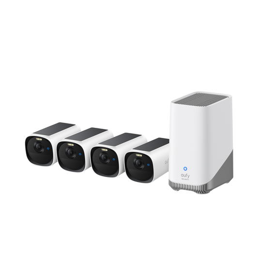 eufyCam E40 4-Kamera-Set + HomeBase™ S380