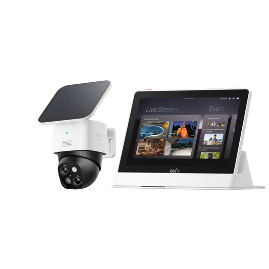 eufyCam Solo S340 Bundle mit Smart Display E10