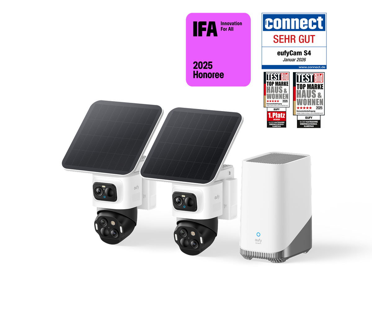 eufyCam S4 - 2 Kamera Set