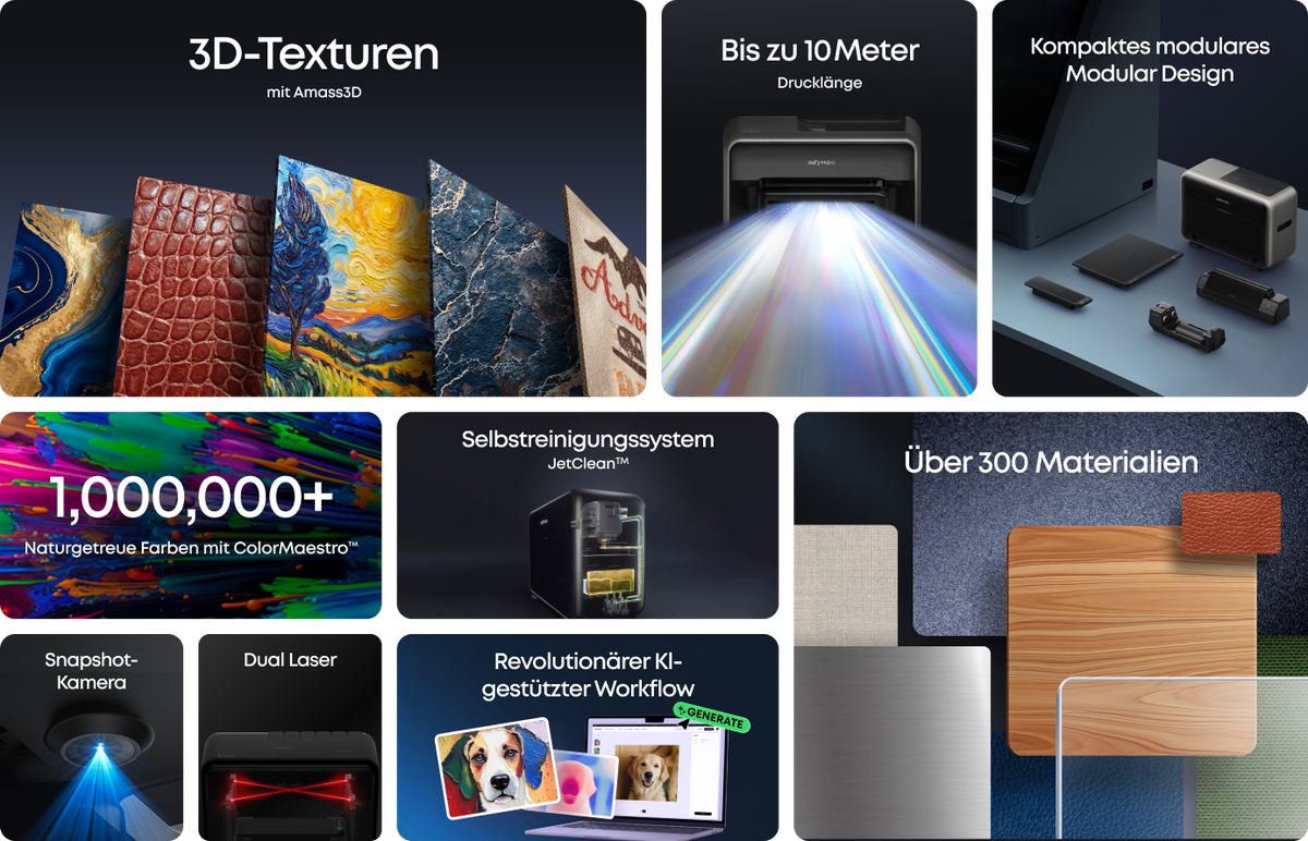eufyMake E1: Der erste persönliche 3D-Textur UV-Drucker