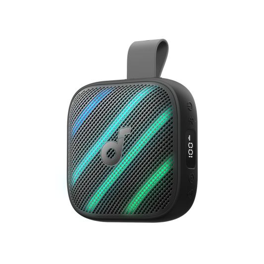 Anker soundcore Boom Go 3i | Tragbarer Bluetooth-Lautsprecher mit kraftvollem Bass (POS)