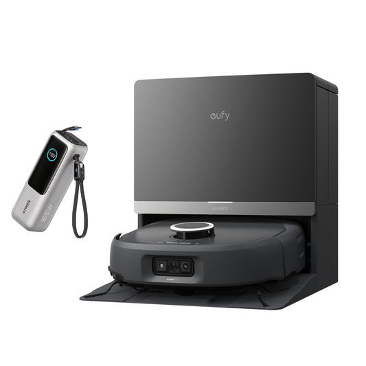 ANKER eufy Saug- und Wischroboter HydroJet E35 und Anker Laptop Power Bank
