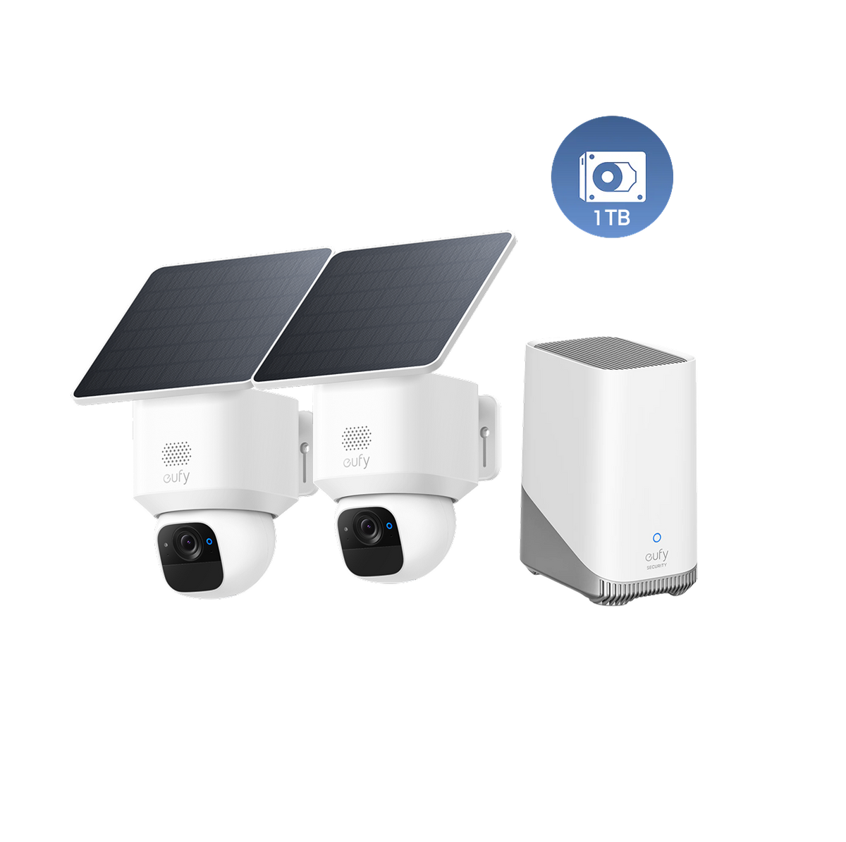 eufyCam E30 2-Kamera-Bundle mit Homebase™ S380 & 1TB Festplatte