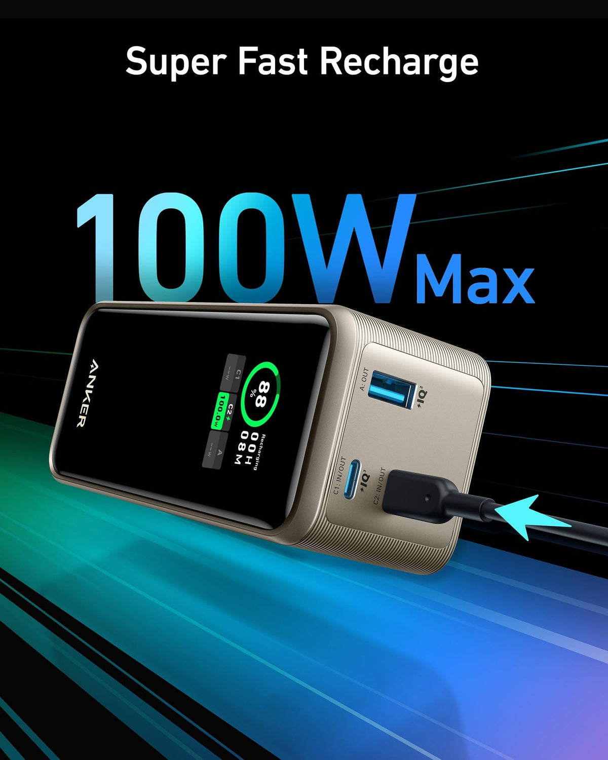 Anker Prime 20000mAh Powerbank (200W)