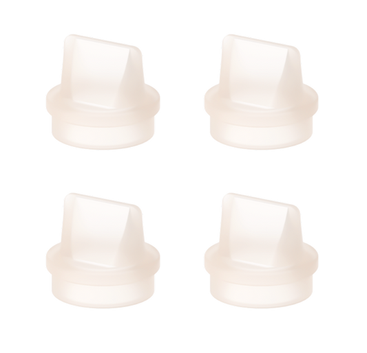 eufy Entenschnabelventile (4er-Pack) für eufy Milchpumpe S2 / S2 Pro, auslaufsicher und vor Staub geschützt, Ersatzteile, offizielles eufy Zubehör