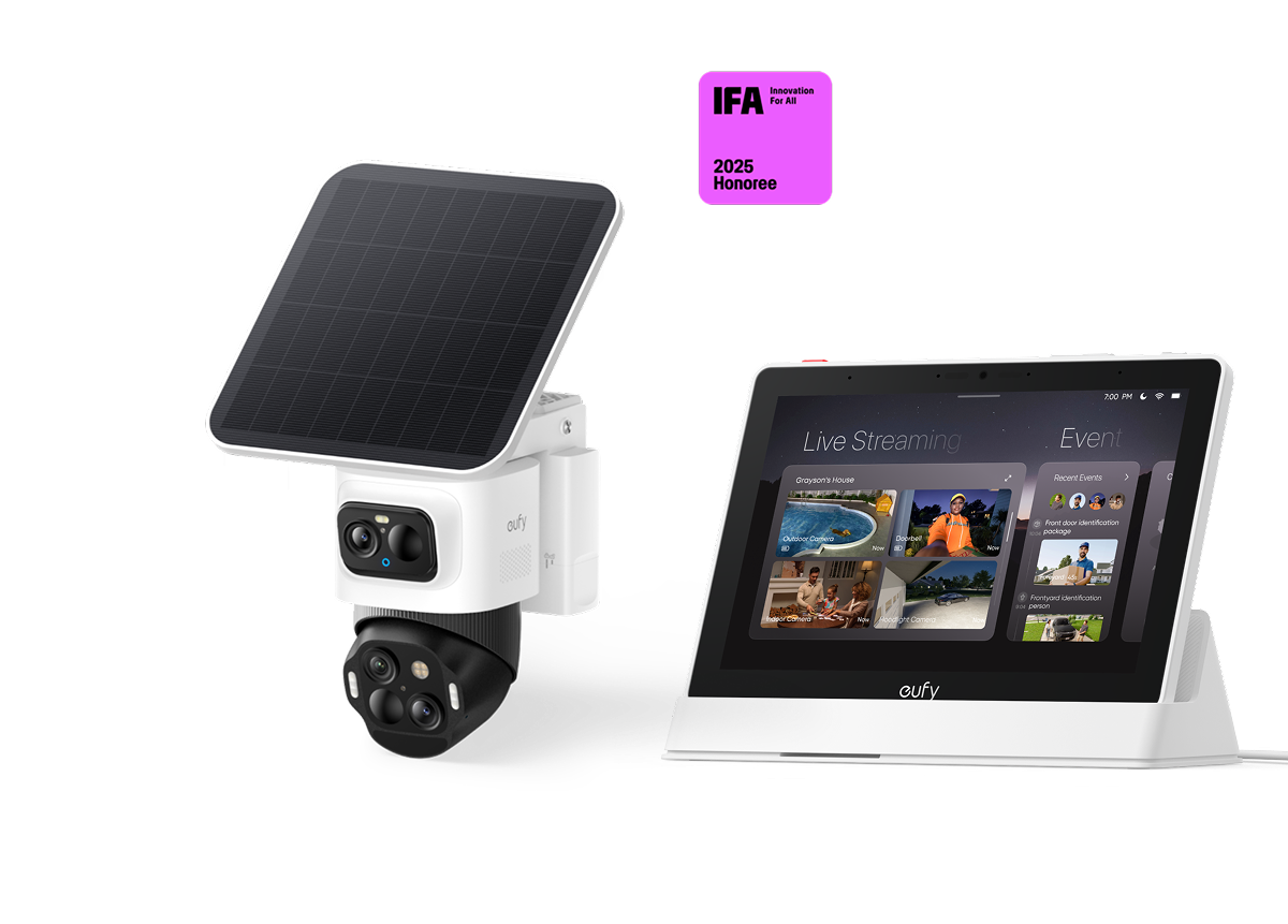 eufyCam S4 mit smart display E10