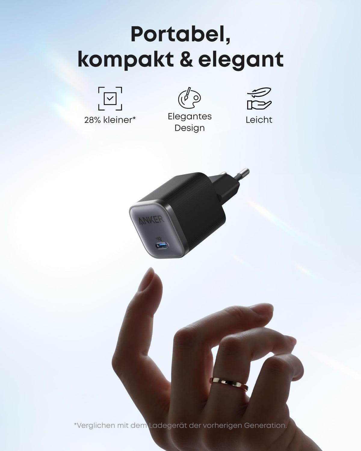 Anker Nano Ladegerät  (45W, mit 180cm USB-C Kabel)+Anker Nano Ladegerät  (45W, mit 180cm USB-C Kabel)
