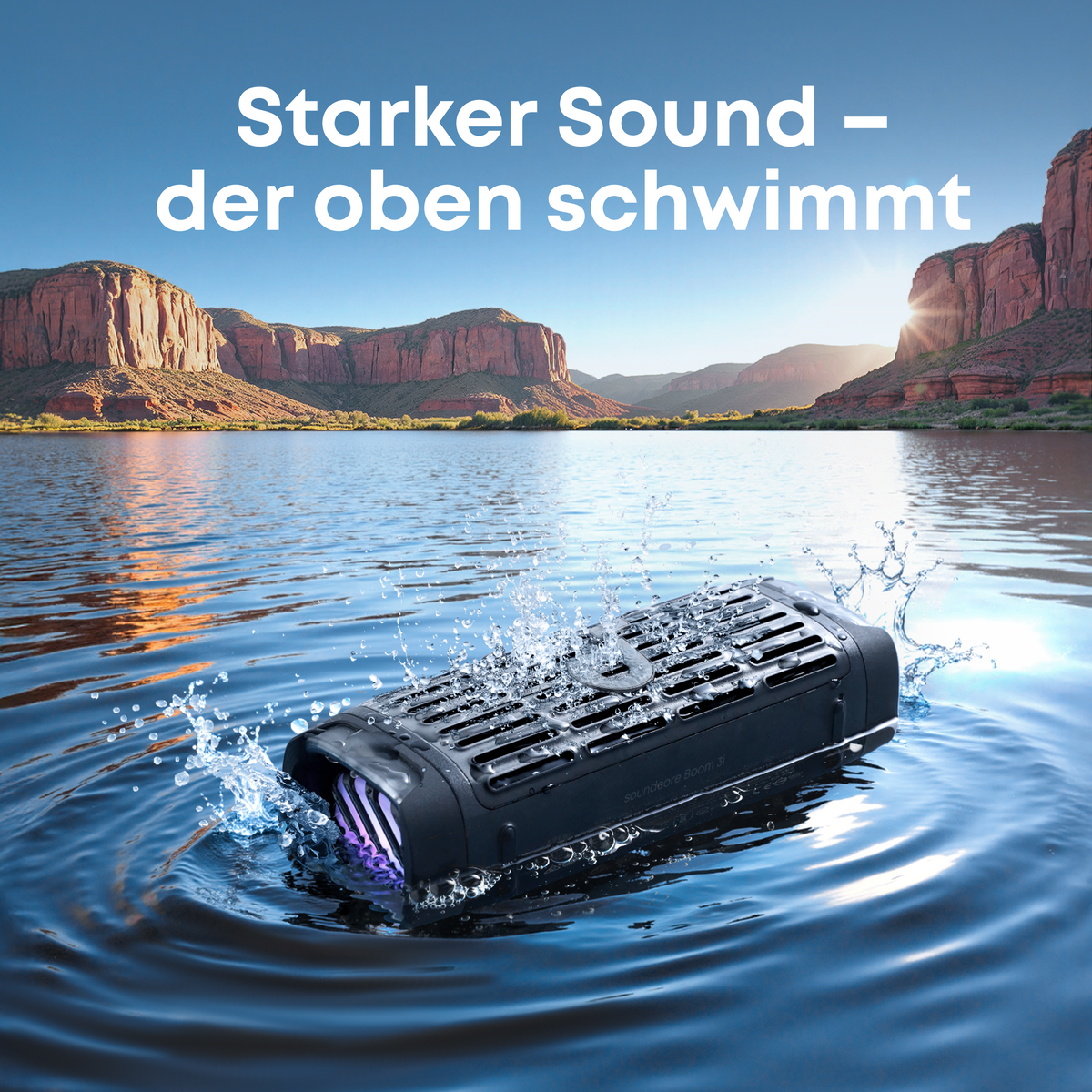 Boom 3i | Wasserdichter Bluetooth-Lautsprecher.