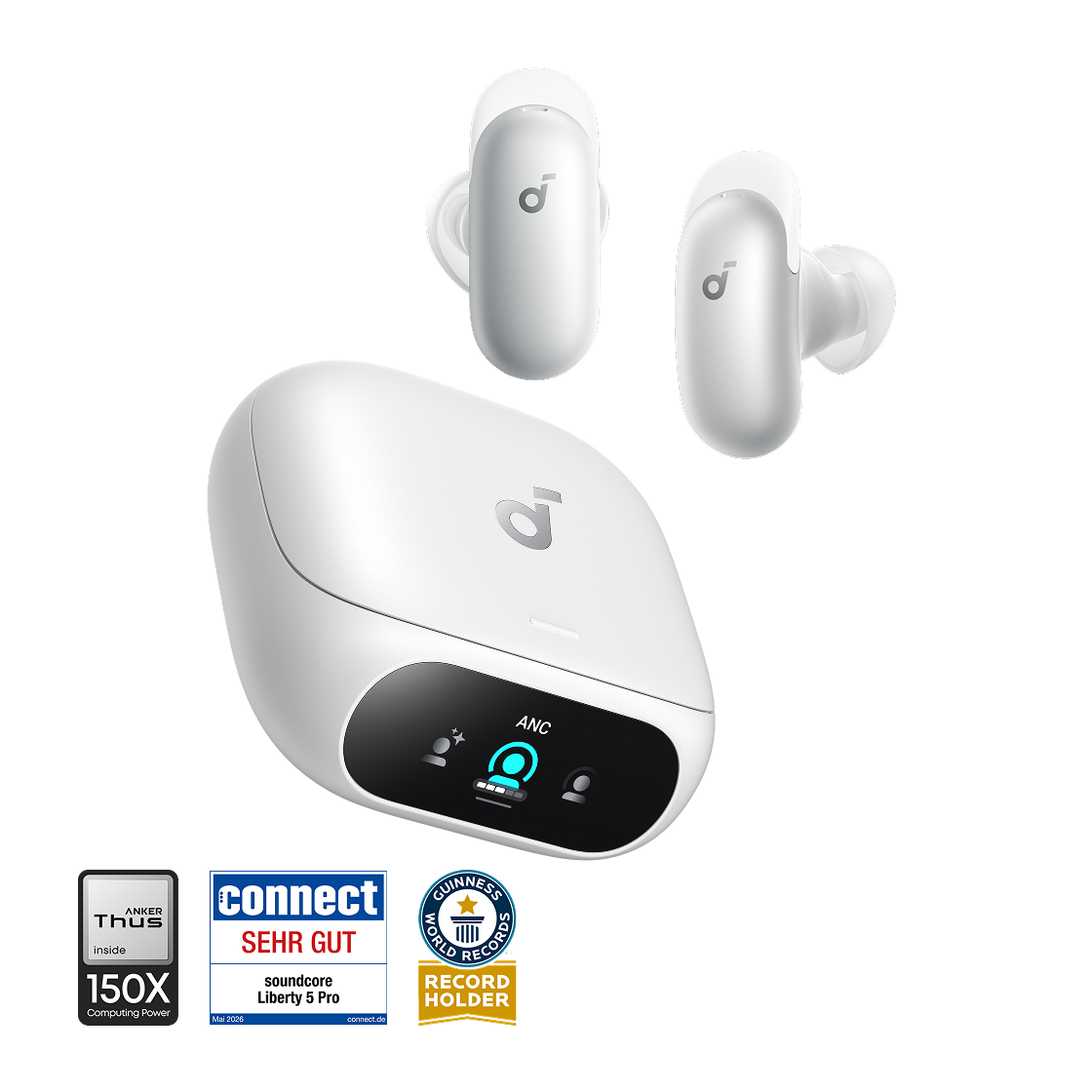 Liberty 5 Pro. |  Guinness-Rekord für klare Telefonate, 360° ANC 4.0, Dolby Atmos