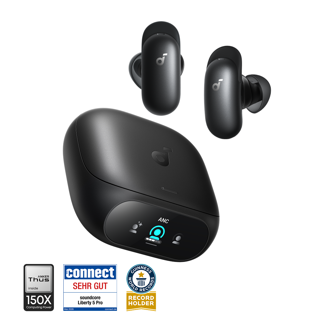 Liberty 5 Pro. |  Guinness-Rekord für klare Telefonate, 360° ANC 4.0, Dolby Atmos