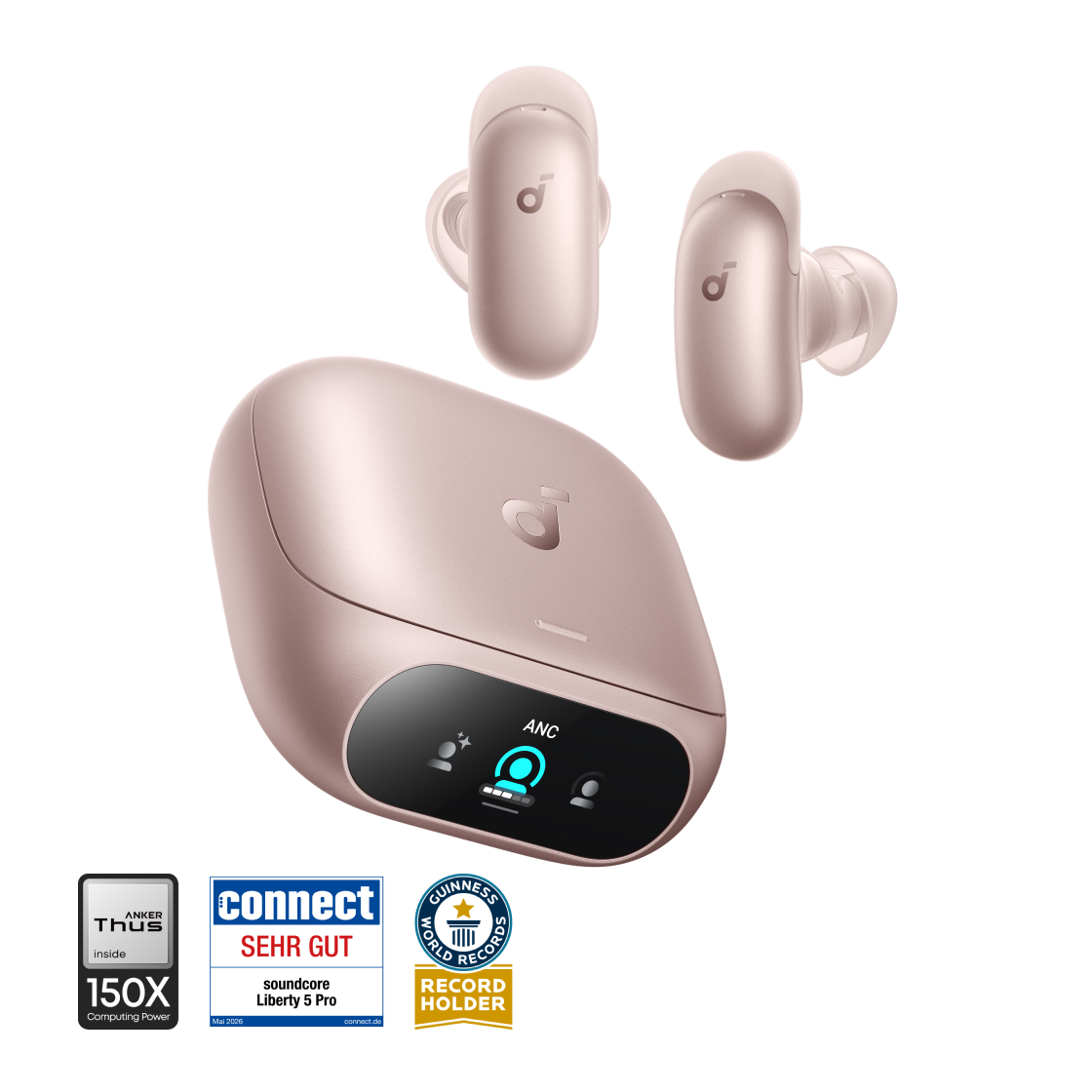 Liberty 5 Pro. |  Guinness-Rekord für klare Telefonate, 360° ANC 4.0, Dolby Atmos