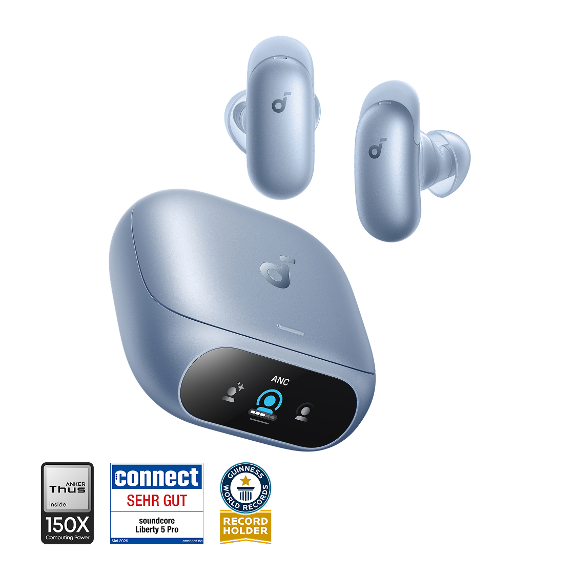 Liberty 5 Pro. |  Guinness-Rekord für klare Telefonate, 360° ANC 4.0, Dolby Atmos