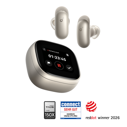 Liberty 5 Pro Max | KI Kopfhörer mit Smart Display & KI-Notizassistent-Point of Sale