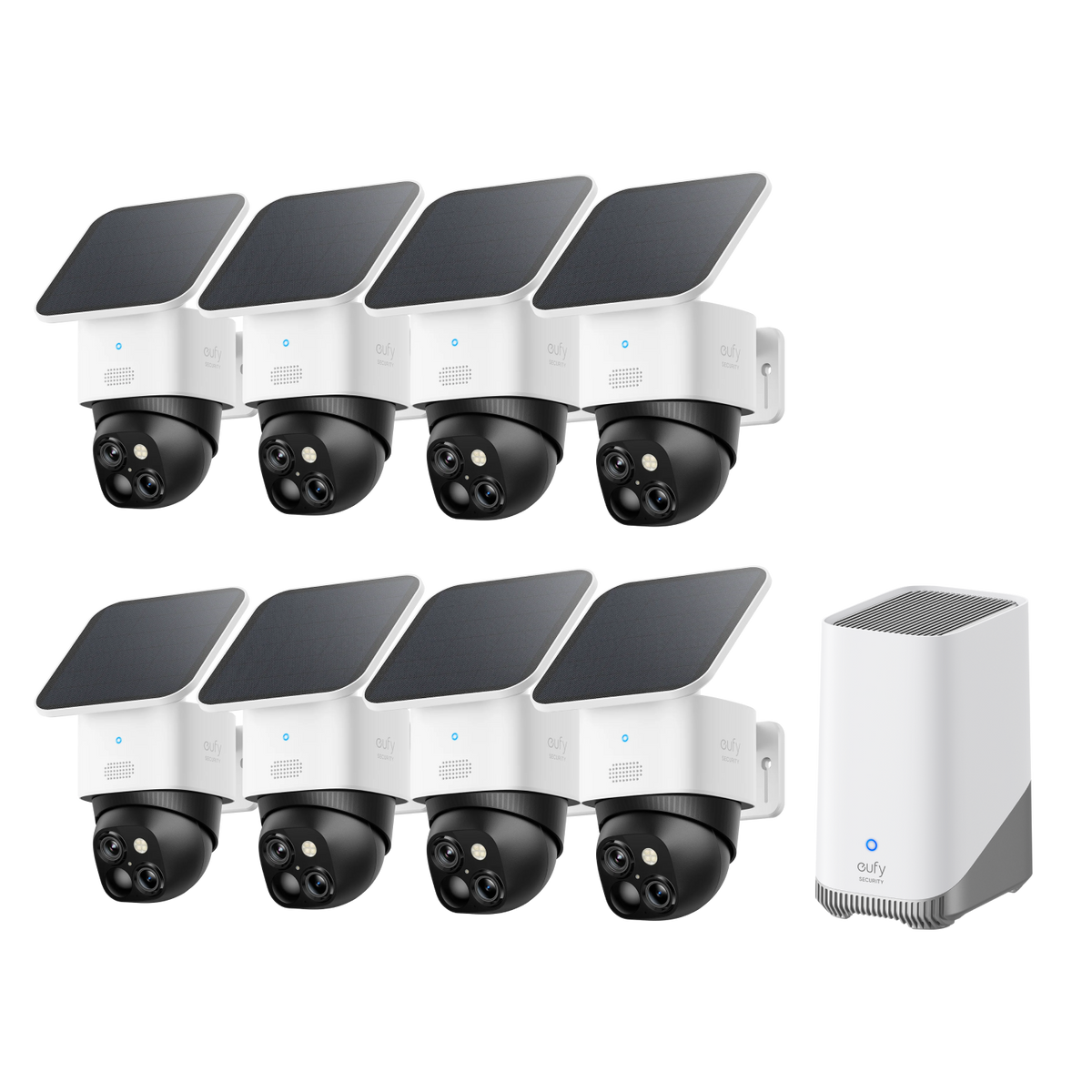 eufyCam Solo S340 (6er-Pack) mit HomeBase™ 3