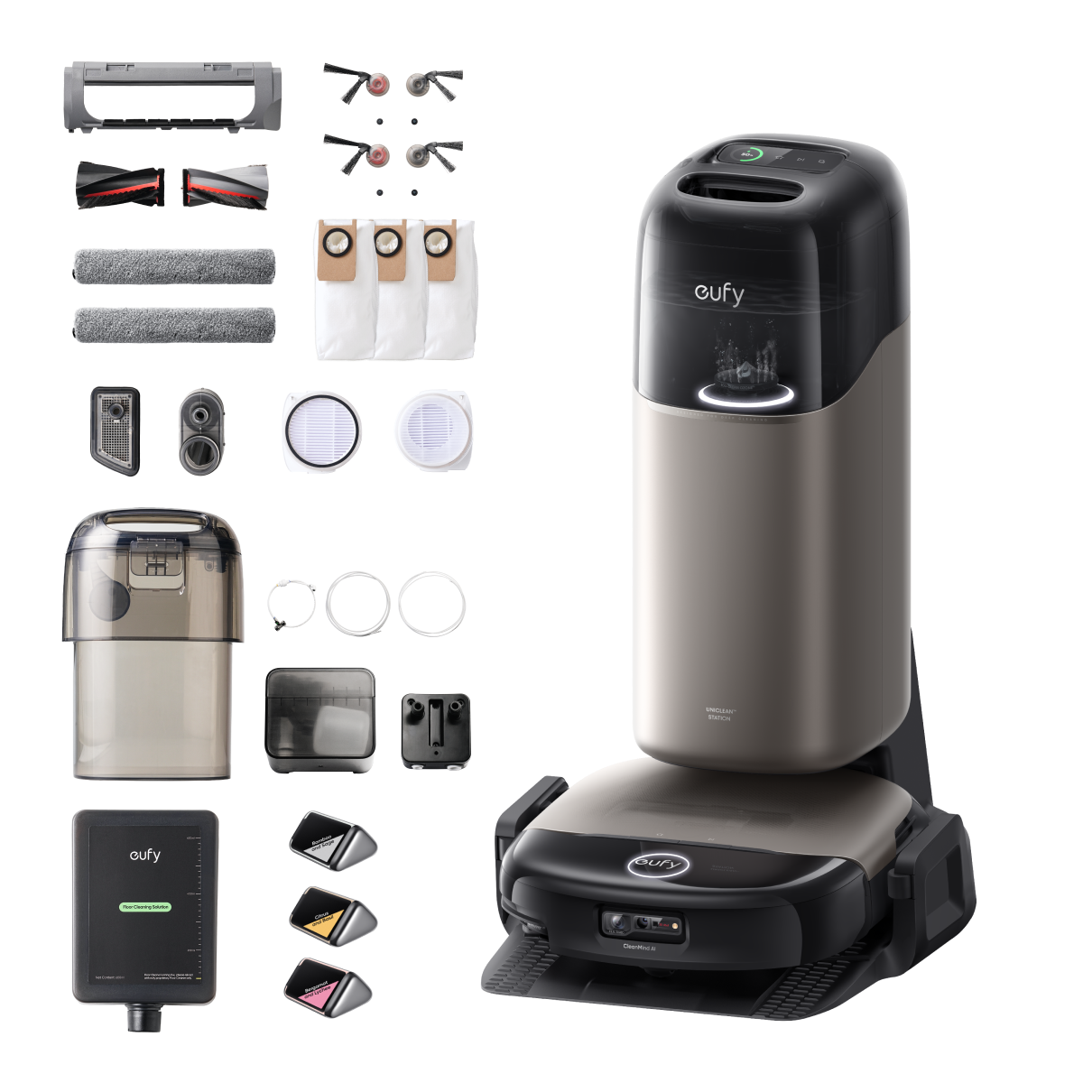 Anker eufy Saug- und Wischroboter HydroJet S2 Deluxe-Set