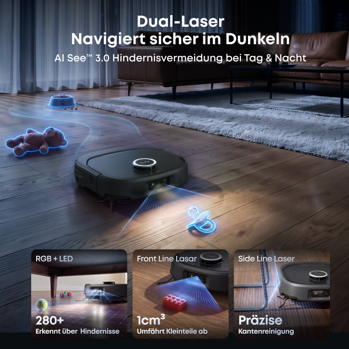 ANKER eufy Saug- und Wischroboter HydroJet E35