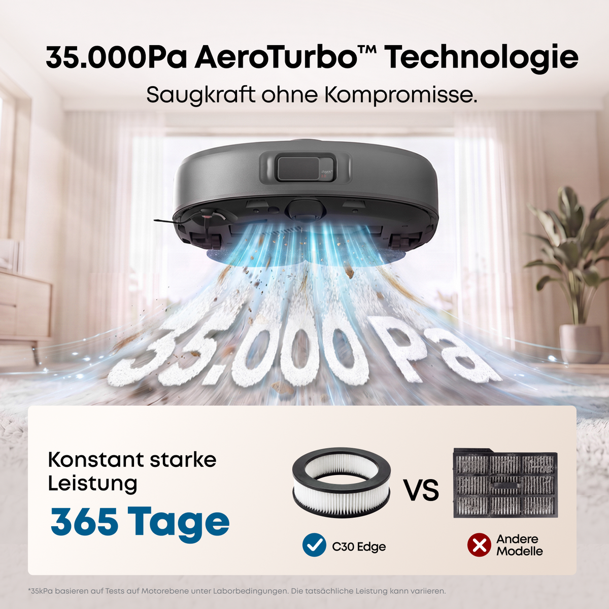 ANKER eufy Saug- und Wischroboter C30 Edge