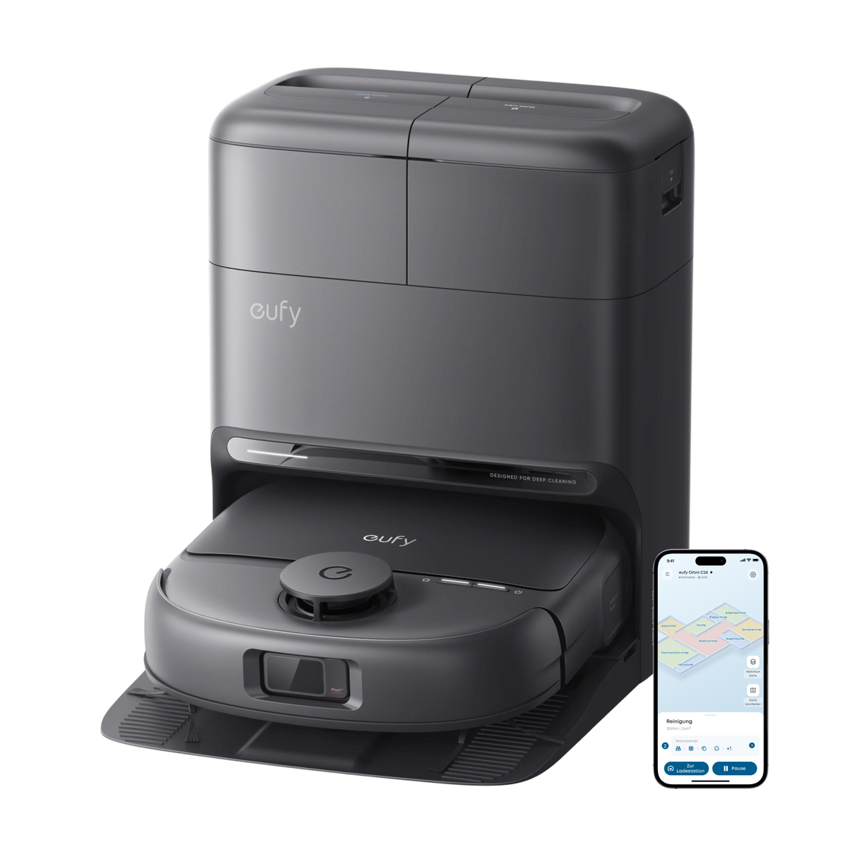 Anker eufy Saugroboter mit Wischfunktion C28