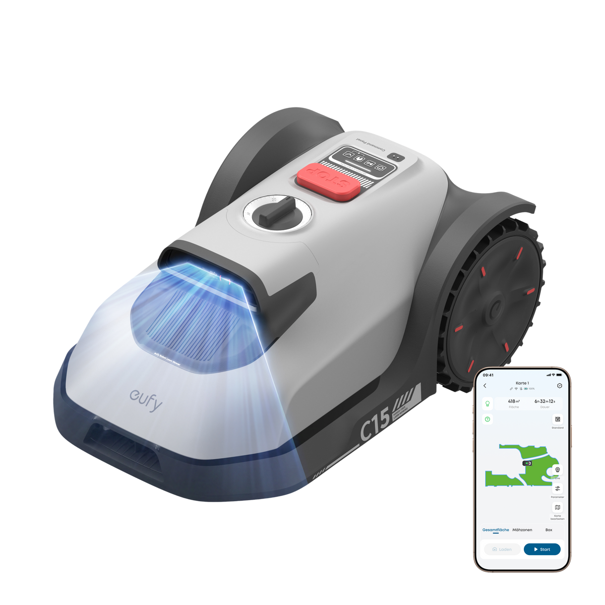 Anker eufy Mähroboter C15 Solo (Ohne Garage)