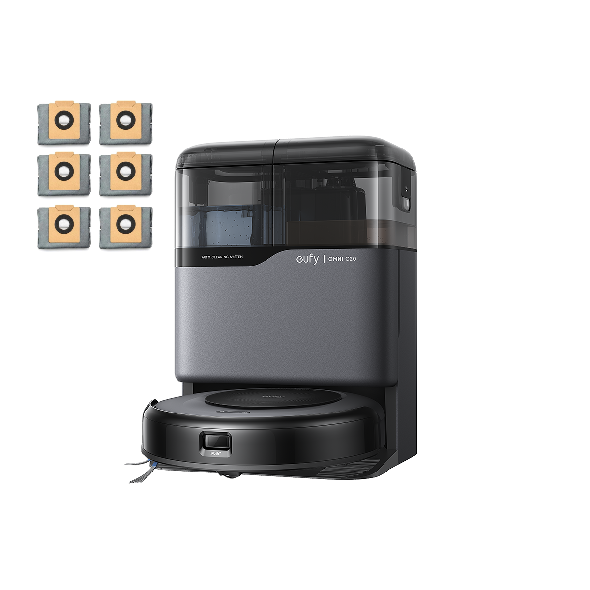 eufy Saugroboter Omni C20 + 6er-Pack Staubbeutel