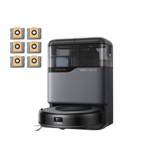 eufy Saugroboter Omni C20 + 6er-Pack Staubbeutel