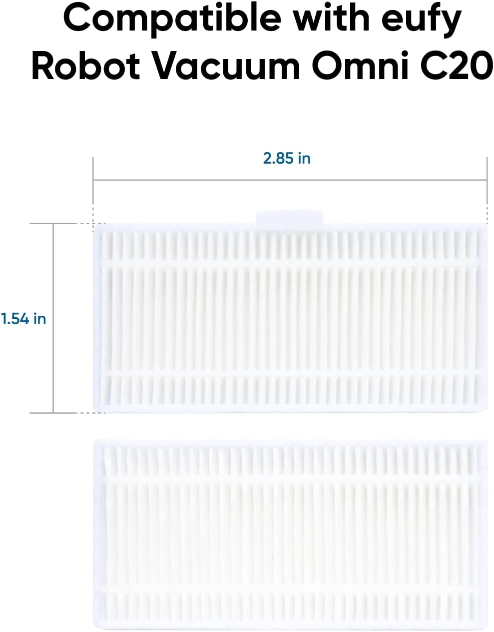 Anker eufy Waschbare Filter (2er‑Pack) für Omni C20