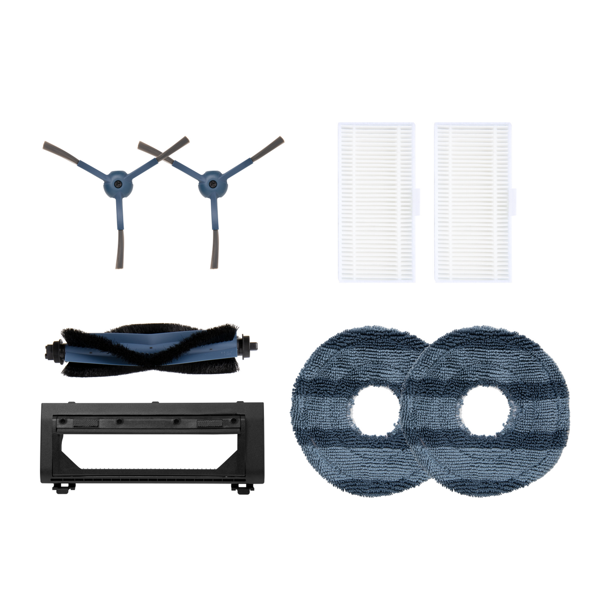 Anker eufy Ersatzteil‑Set für Omni C20 – 4 Seitenbürsten, 2 Filter, 1 Rollbürste und Bürstenschutz