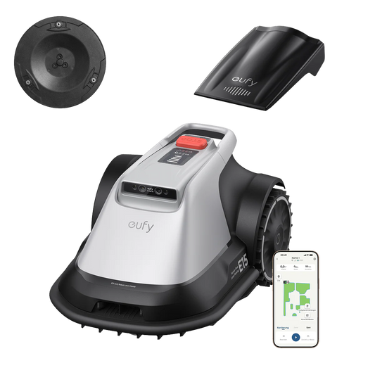 Anker eufy Mähroboter E15 mit Scheibenkomplettset