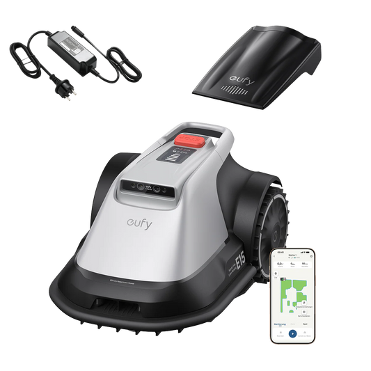 Anker eufy Mähroboter E15 mit Netzadapter (EU‑Standard)