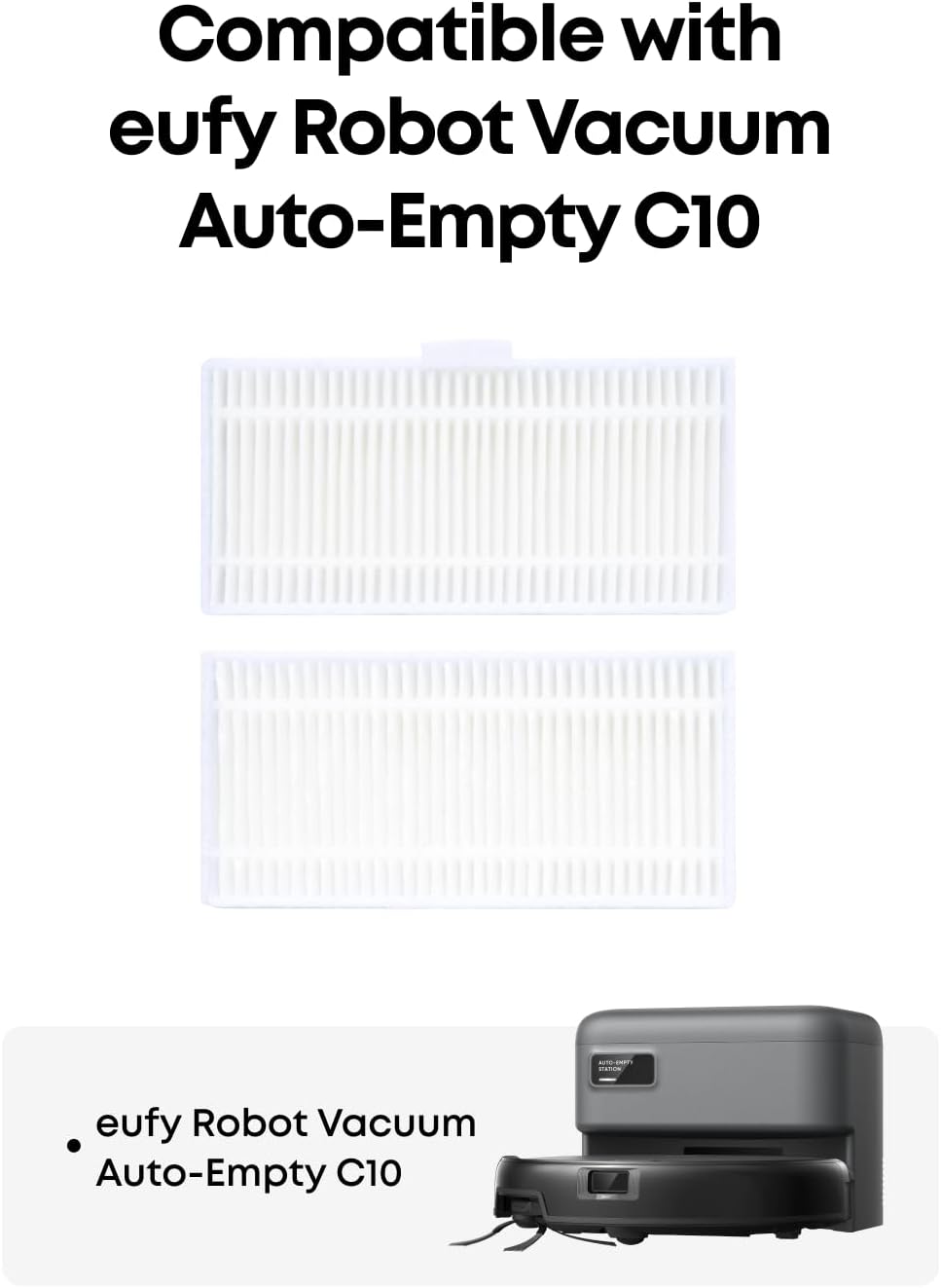 Anker eufy Ersatzfilter für Saugroboter C10