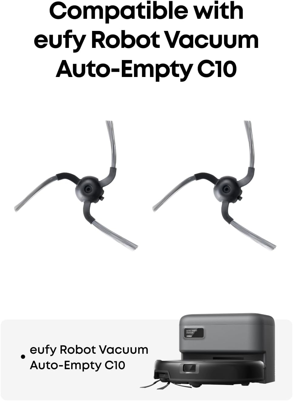 Anker eufy Ersatz-Seitenbürste für Saugroboter C10