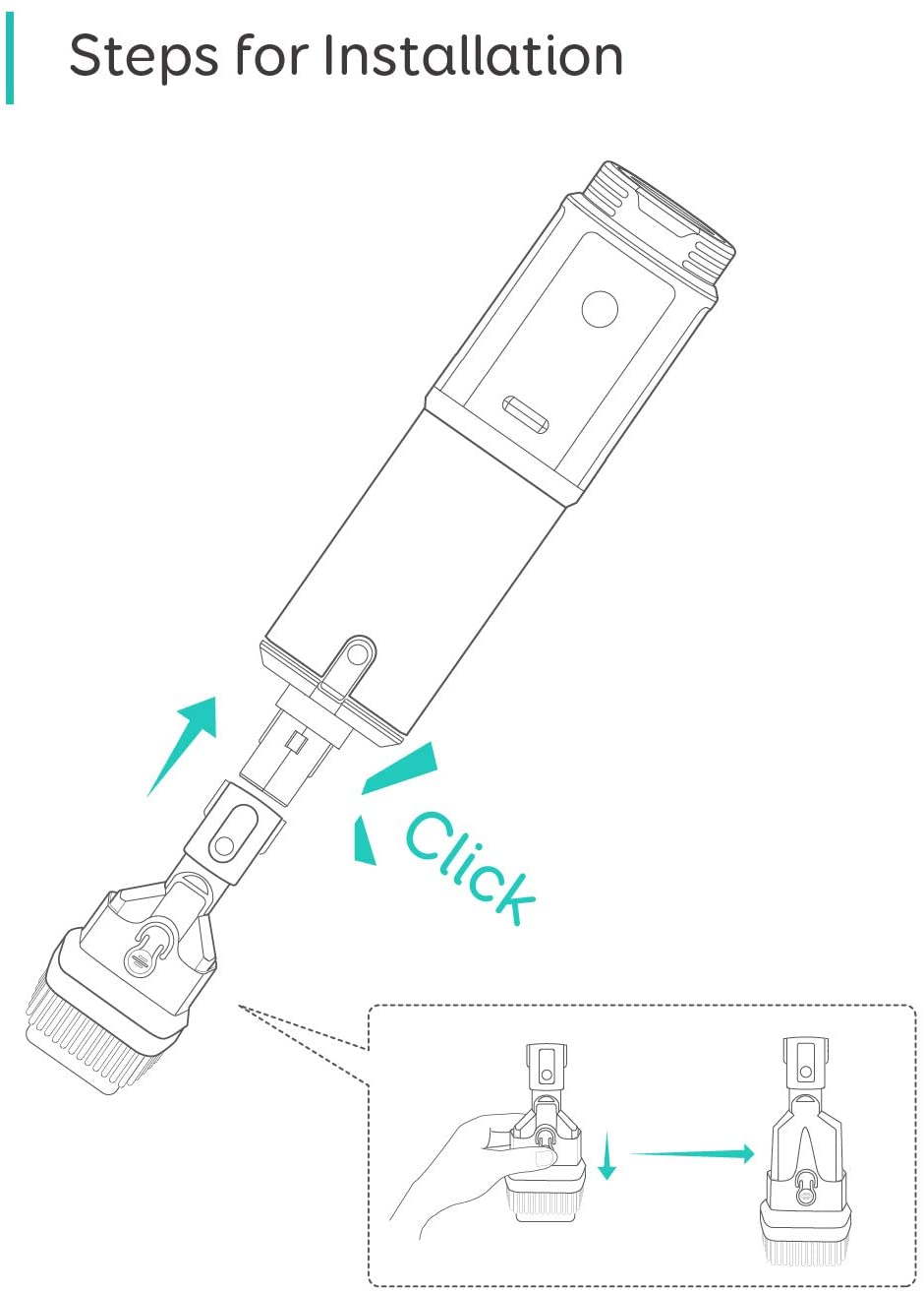 eufy HomeVac 2-in-1 Fugendüse